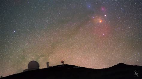 Experience The Vibrant Night Sky From La Palma In The