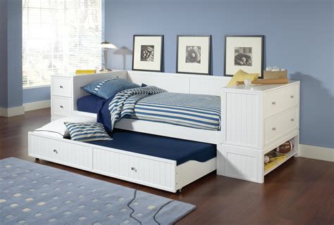 White Full Daybed With Drawers Full Size Daybed With Storage Goimages Cove