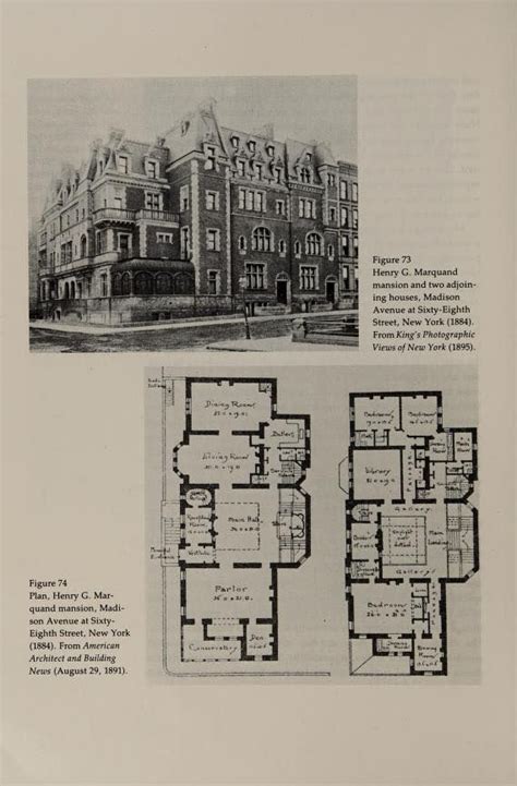 henry g marquand house in 2023 vintage house plans vintage house floor plans