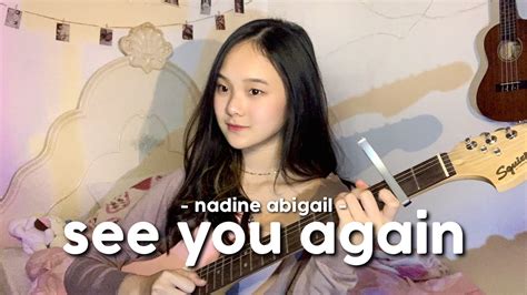 See You Again Acoustic Cover Nadine Abigail Youtube