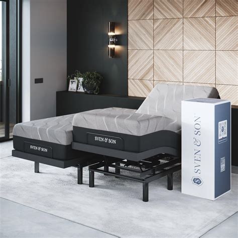 Buy Sven And Son Bliss Series Adjustable Bed Base 12 Inch Luxury Cool