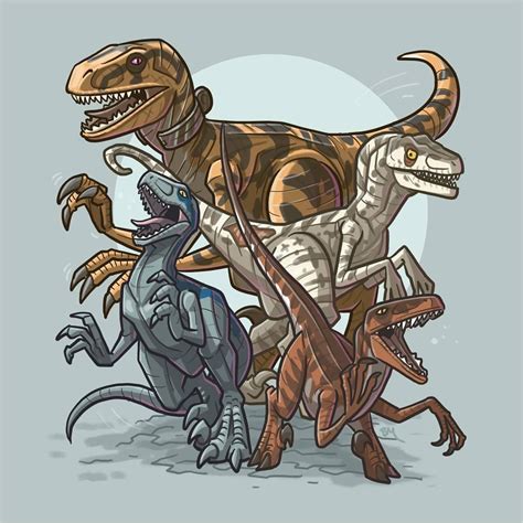 Day Nineteen Of Jurassicjune Look Out Its A Raptor Squad Featuring
