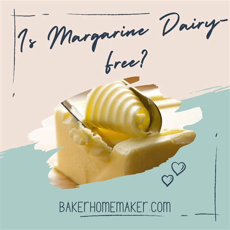 Is Margarine Dairy Free