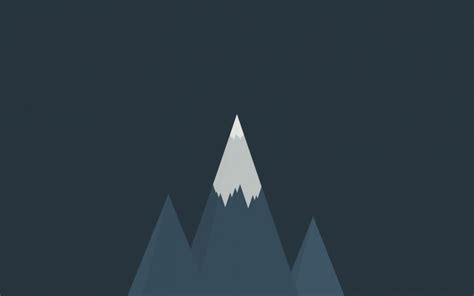 Minimalism Mountain Wallpapers Hd Desktop And Mobile Backgrounds