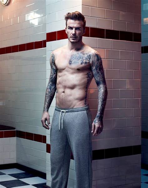 Shirtless David Beckham Photos From H M Underwear Campaign