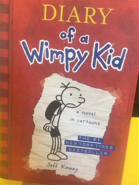 Diary Of A Wimpy Kid Book 1 By Jeff Kinney Very Good Hardcover 2007