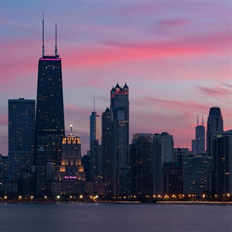 Chicago Skyline At Sunset Smithsonian Photo Contest Smithsonian