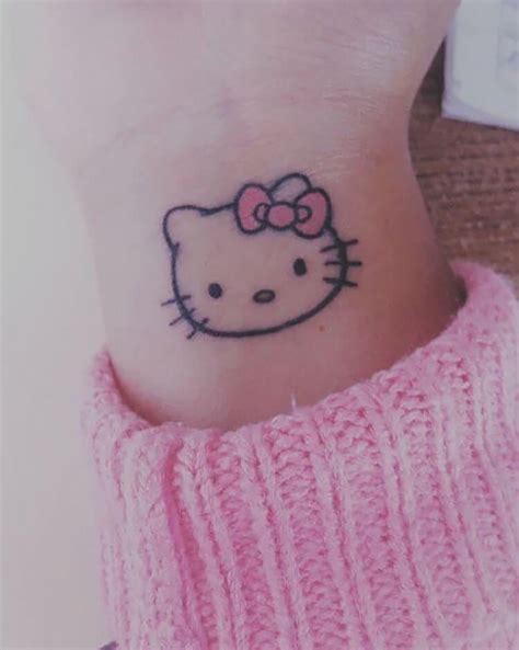 20 Cute Hello Kitty Tattoo Design Ideas Moms Got The Stuff