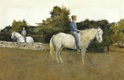 Wyeth Painting Of Brothers On Horses Could Fetch Us700000 News