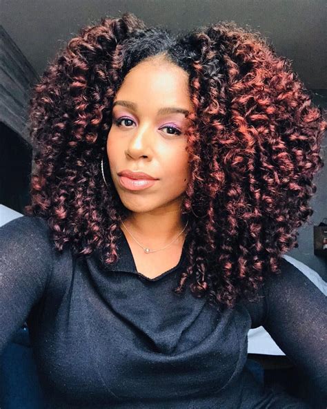 Wanna Try Something Dramatic Without Damage Red Hair Color Is Right Up Your Alley Afro Hair
