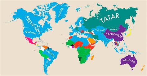 Estos Mapas Muestran Cuáles Son Los Segundos Idiomas Más Hablados En