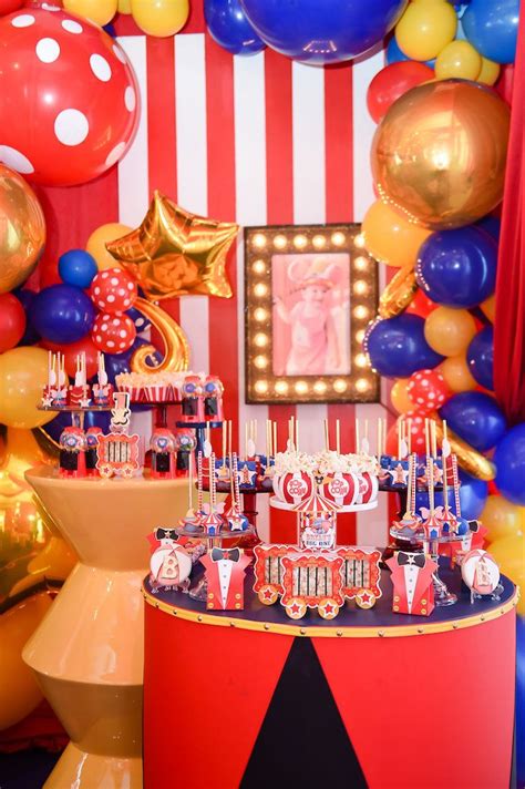 Dumbos Circus Birthday Party Karas Party Ideas 2nd Birthday Party