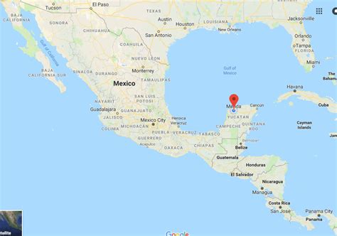 Map Mexico Merida Get Map Update