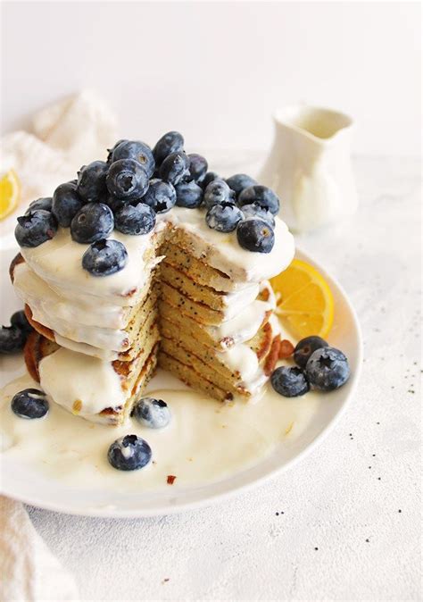 We might not have bread or bananas, but there is almost always a container, or three, of greek i think this all started for me several years ago when my sister called to say that she'd made pancakes with greek yogurt. Lemon Protein Pancakes with Greek Yogurt Lemon Sauce ...