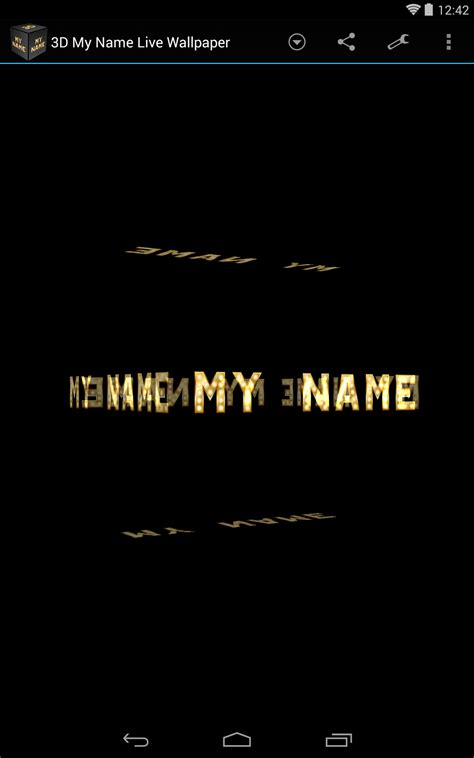 Download 3d My Name Live Wallpaper Gallery