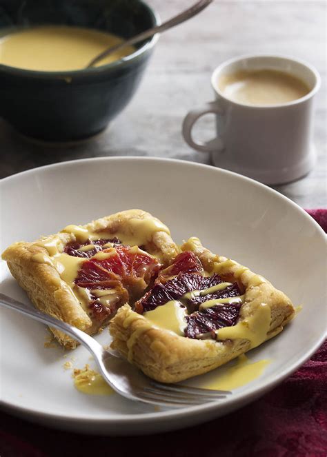 Easy Puff Pastry Blood Orange Galettes Just A Little Bit Of Bacon
