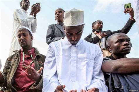 Eid Al Fitr Celebrated Across Africa Bbc News