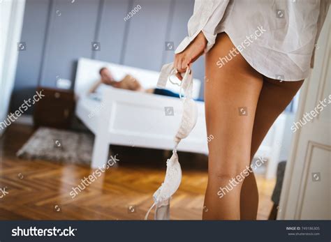 Sexy Woman Getting Ready Sex Bedroom Stock Photo Shutterstock