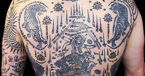 Sak Yant Yantra Tattoos Album On Imgur