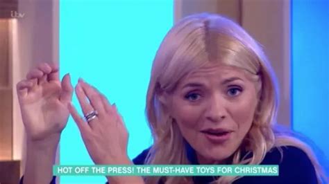 Holly Willoughby Shocked As She S Soaked By Toilet On This Morning In Hilarious Game Mirror Online