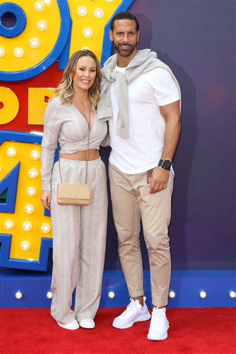 Rio Ferdinand And Wife Kate How Did The Bbc Euro Star Meet Kate