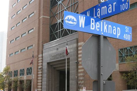 Tarrant County Jail On The Corner Of Lamar And Belknap Fort Worth