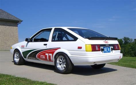 His drift is still as powerful as it was back then! KIDNEY, ANYONE? SCCA AE86, a Corolla with racing pedigree ...