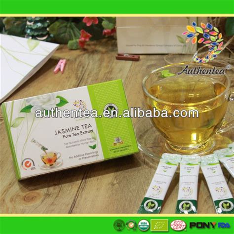 100 Pure Chinese Brand Instant Herbal Jasmine Green Fit Tea Powder
