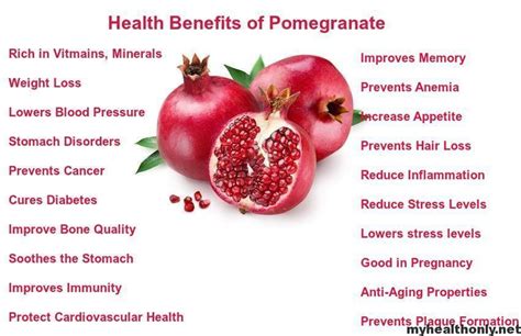 10 impressive health benefits of pomegranate my health only