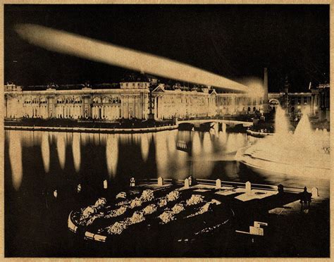 1893 Chicago Worlds Fair Lighting By Nikola Tesla And George