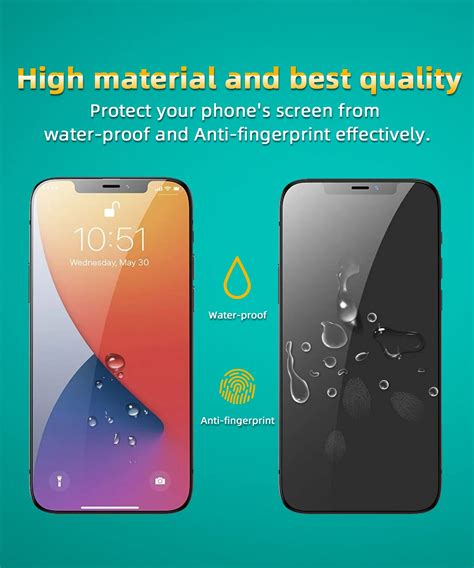 High Quality Privacy 9h Anti Spy Tempered Glass Mobile Phone Screen Protector Film For Iphone 14