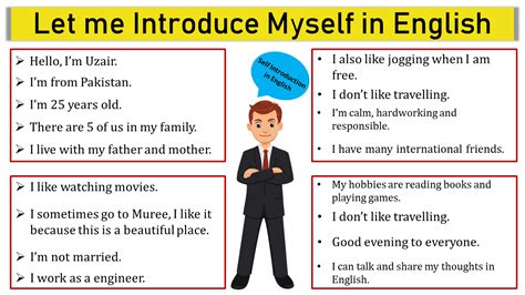 Self Introduction In English Introduce Yourself In English Engrabic
