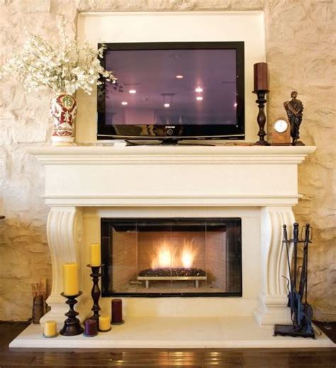 Elegant Fireplace Mantel The Estate Collection
