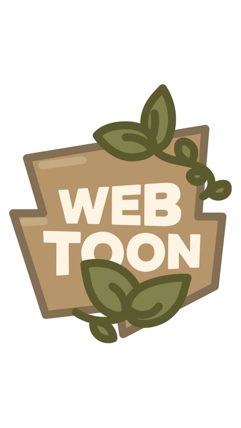 Webtoon Jungle Logo Sticker