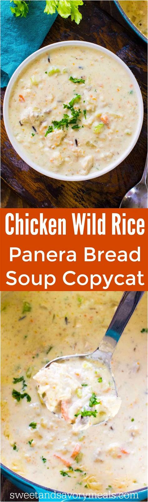 Recipe by ashley @ wishes & dishes. Panera Bread Chicken Wild Rice Soup Copycat [VIDEO ...