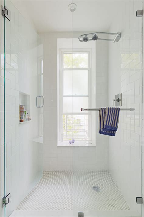 The Glass Shower Door Turns Small Baths Grand