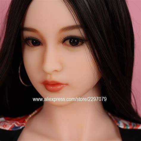 New Real Silicone Sex Doll Head Japanese Face 33 For 135cm 140cm 145cm