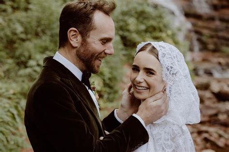 Lily Collins Marries Charlie Mcdowell In Fairytale Wedding Ceremony