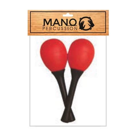 Mp Egg Shake Maracas With Plastic Handle In Red Bashs Music