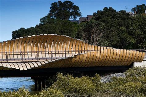 Onepoto Footbridge Auckland Shwan Alhashimi Footbridge Bridges