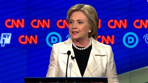 Hillary Clinton To Sanders If You Have Something To Say Say It Cnnpolitics