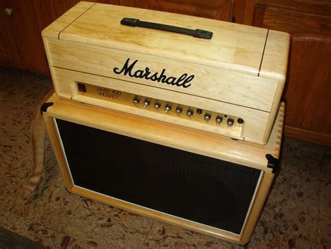 From guitars to amp cabinets to effects pedals to microphones, it's all possible and all this custom gear is used to create songs and albums. marshall wood half stack - Recherche Google