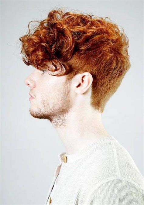 Red Short Curly Hair Styles For Men Ginger Hair Men Curly Hair Men Men Hair Color