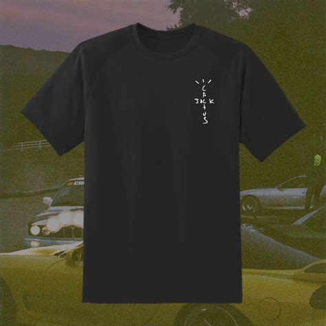 Travis Scott Cactus Jack T Shirt Reflective Hip Hop Rap Etsy