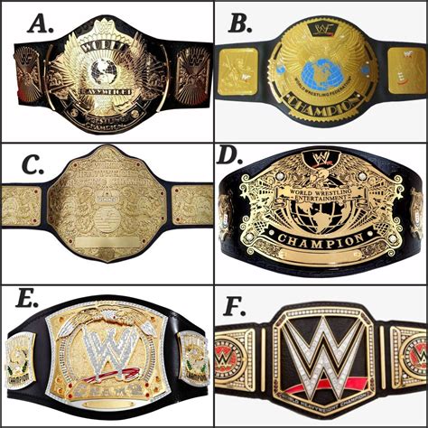 2000s Wwe On Twitter Favorite Championship Belt Design