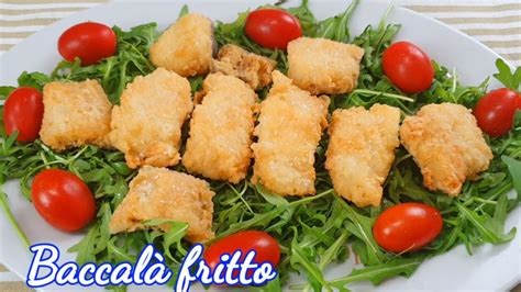 BaccalÀ Fritto Super Croccante In 10 Minuti Crispy Fried Cod Fish