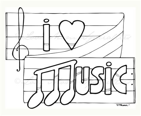 You can grab 10 of these for free, however, there are 50 unicorn coloring pages in this set, so why not grab the whole set from our membership library. free printable music coloring pages That are Bright ...