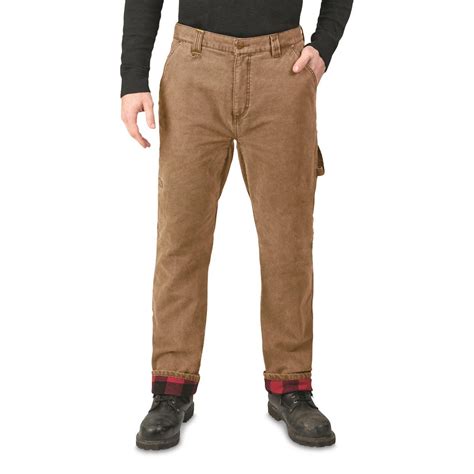 With a hammer loop on the leg, a utility belt loop up front, and a convenient pocket for your mobile phone. Walls Men's Mason Lined Duck Work Pants - 702206, Jeans ...