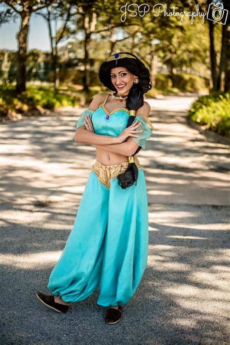 Princess Jasmine Cosplay Halloween Costume Etsy