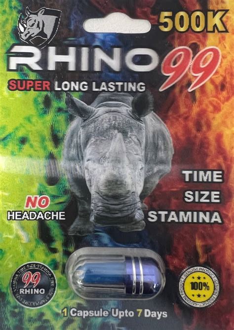 Rhino 99 500k Sexual Enhancement Pill Rhino Platinum 7